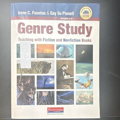 Heinemann Genre Study Fountas Pinnell Teaching Grades K-8 Paperback Book - Good